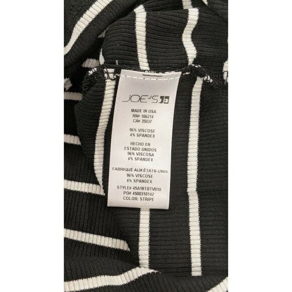 Joe's Jeans Collection Womens Small Striped Top - Picture 6 of 7
